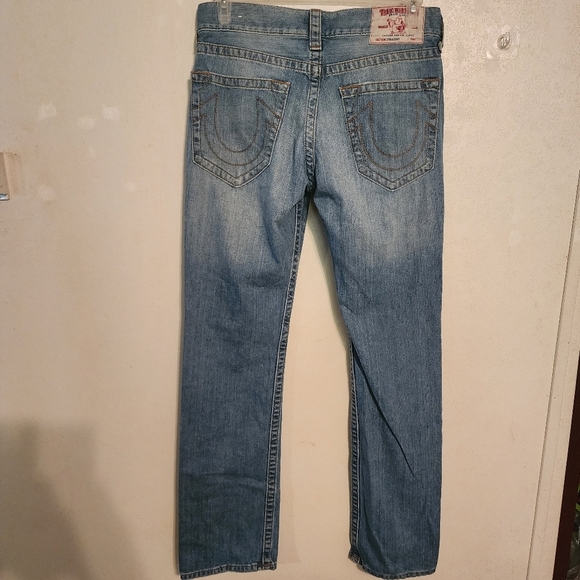 True Religion Mens Straight Jeans Size 31, Inseam 32" - Picture 2 of 10